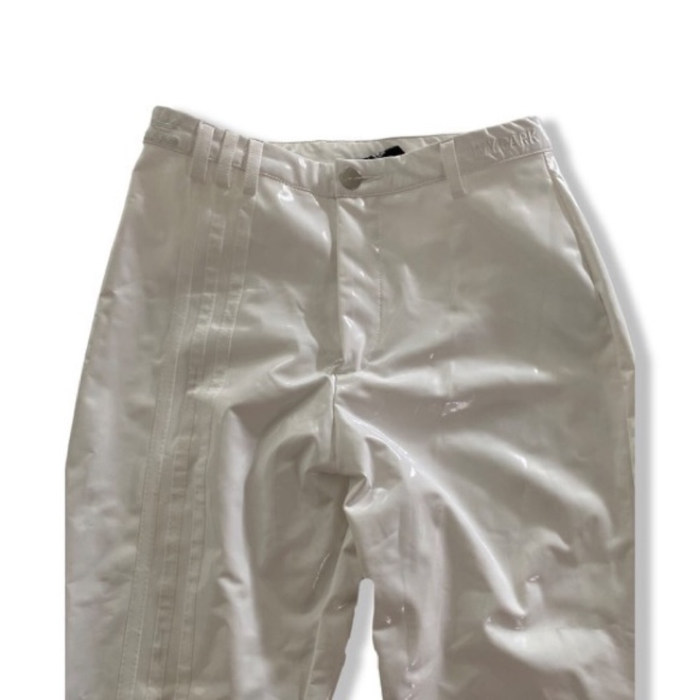 NEW Adidas Ivy Park white latex pants size Women’s small